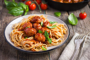 Celebrate National Meatball Day at Basta Pasta!